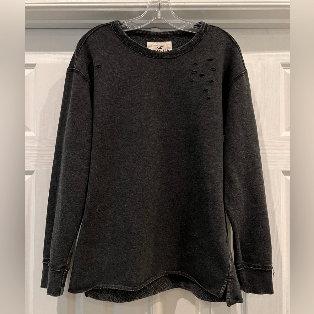 Hollister Distressed Sweatshirt